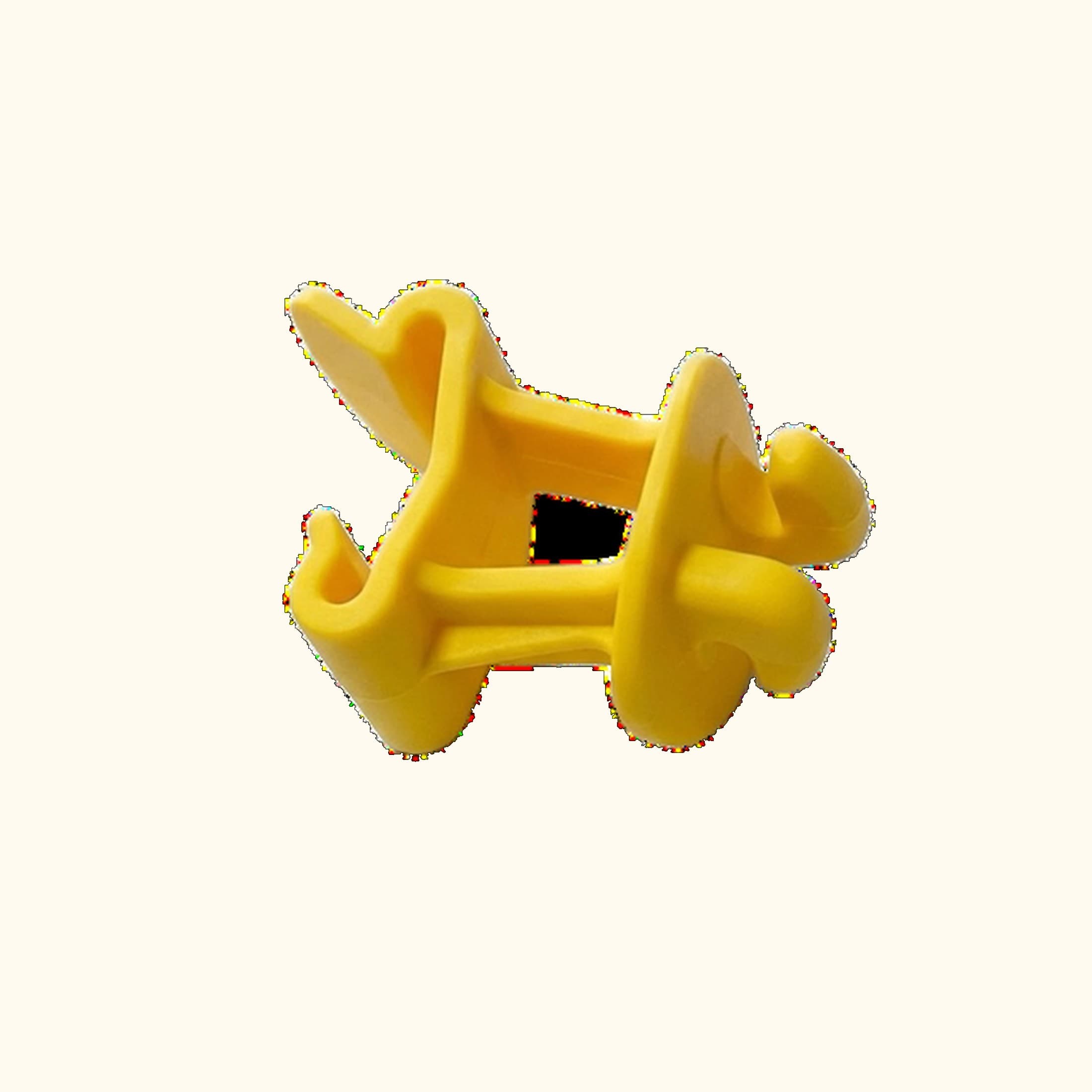 Aislador p/Poste T - LARGO - (Paq. 25 Pcs)