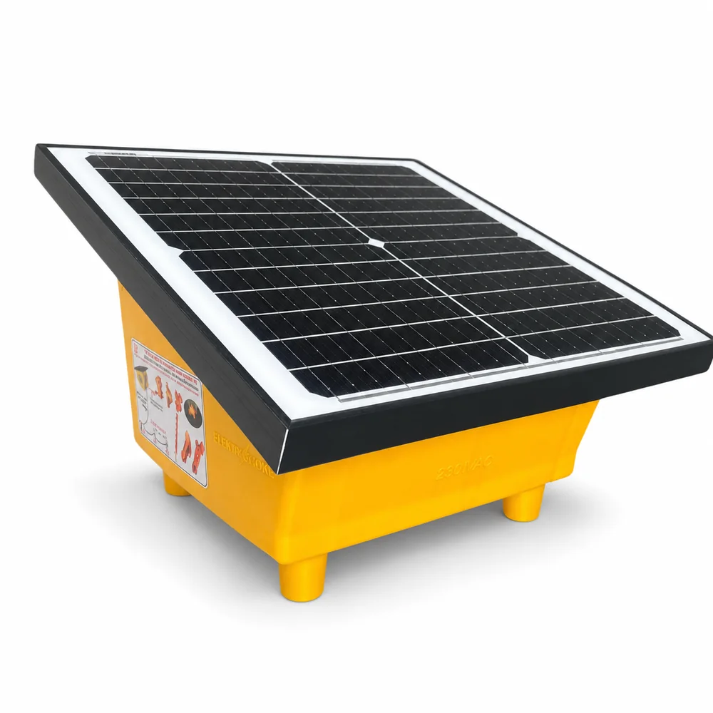 Energizador Solar ElektroChoke autónomo