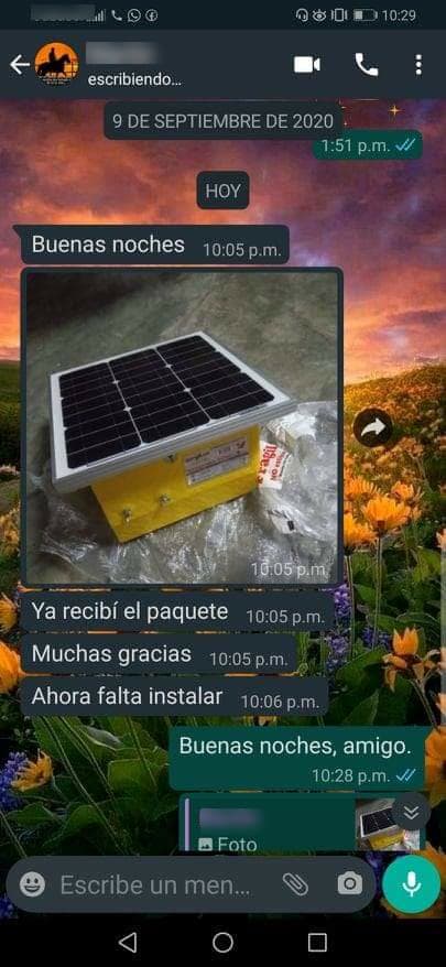 Entrega o instalación compartida 2 de equipo ElektroChoke