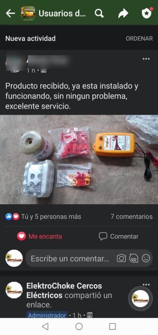 Entrega o instalación compartida 10 de equipo ElektroChoke