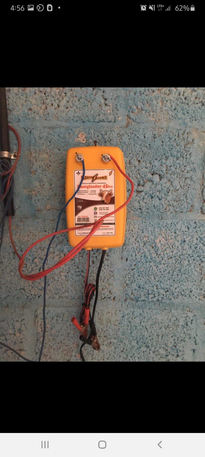 Entrega o instalación compartida 20 de equipo ElektroChoke